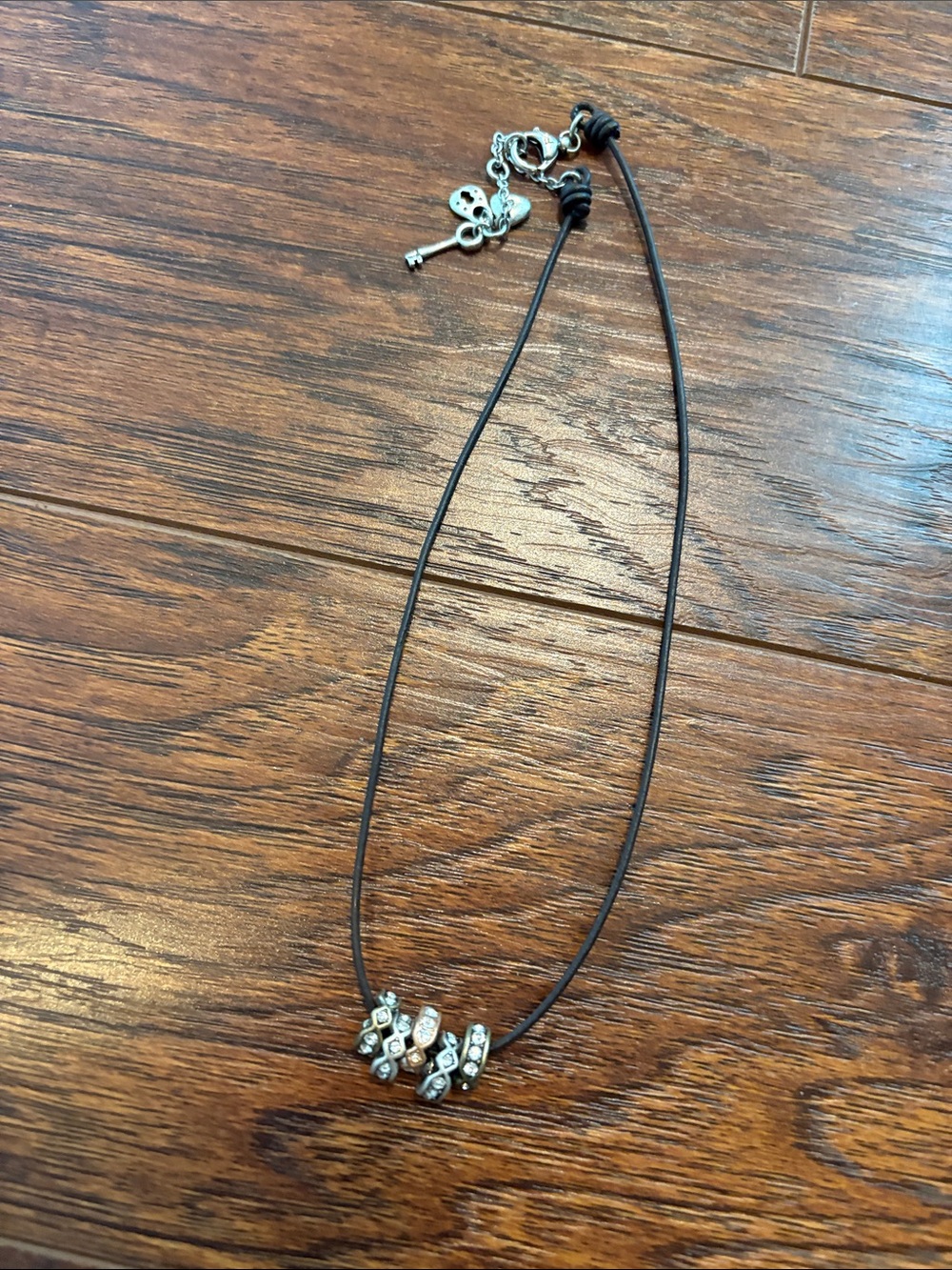 Vintage fossil necklace